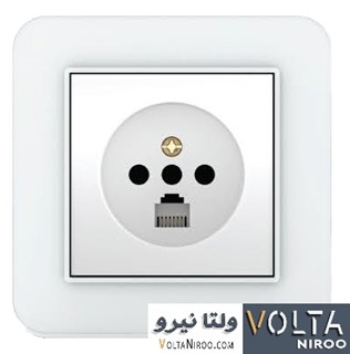 پریز تلفن دوقلو