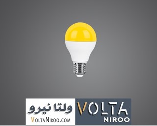 لامپ LED حبابی 7 وات E27 رنگی